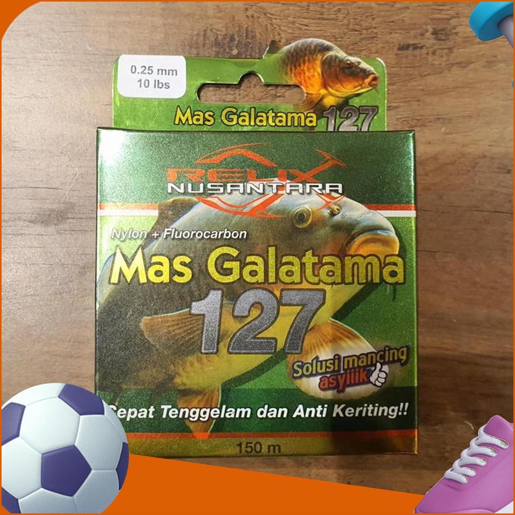 Senar Mas Galatama 127 0,25 10Lb Relix Nusantara