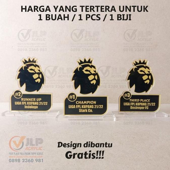 New Piala FPL, Tropi FPL, Tropy FPL, Trophy FPL, Plakat FPL, Vandel FPL, Penghargaan FPL, Pialatropi