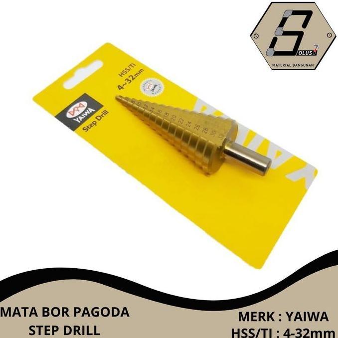 MATA BOR PAGODA STEP DRILL YAIWA 4 - 32MM
