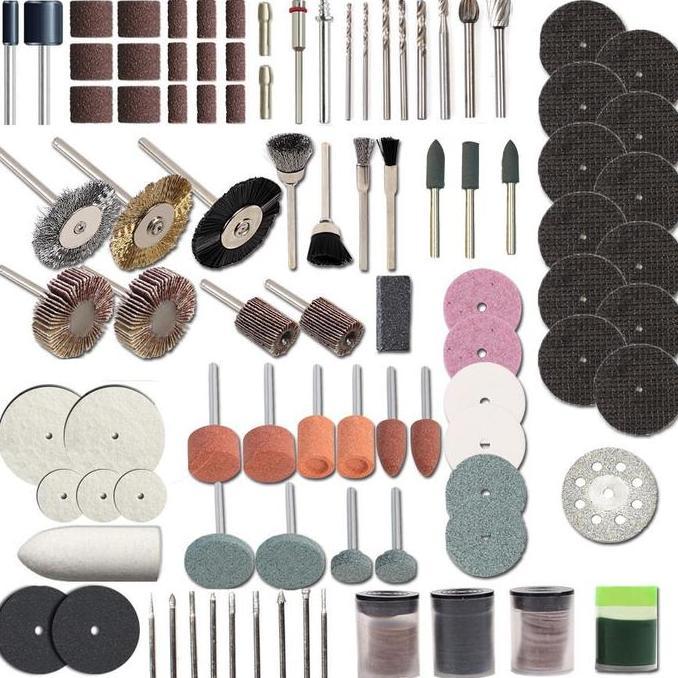 Set Lengkap Mata Bor Gerinda Polish Cutting Mini 264 Pcs