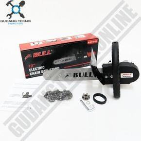 Adapter Chainsaw Mini BULL Electric Chain Saw Stand 12inch BULL Adaptor Chainsaw Gerinda BULL - Avai