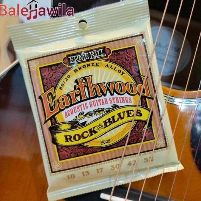 Senar Gitar Akustik Ernie Ball 2003 Acoustic String Ernie Ball 2004 Senar Ernie Ball 2006 80/20 Bron