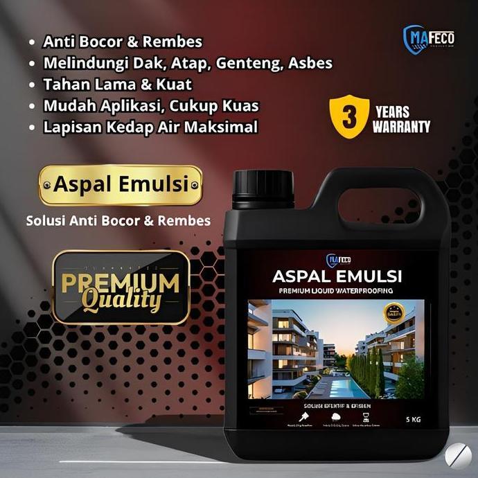 aspal cair anti bocor 5kg | aspal cair 5 kg murah | aspal cair emulsion ori [terbaik]