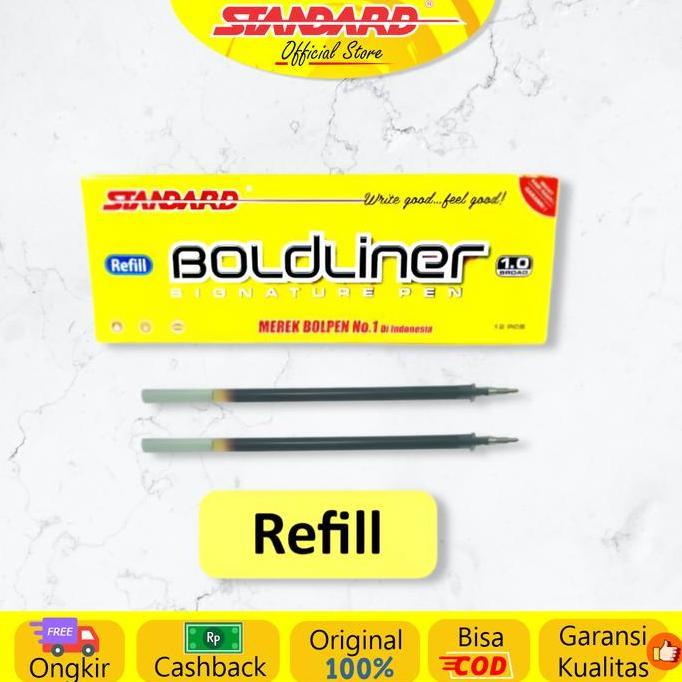 Standard - Refill Pulpen  Boldliner 1.0 ( Isi Pulpen / Pena / Ballpoint )