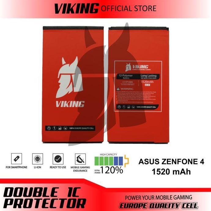 Viking Baterai Asus Zenfone 4 A400Cg A400Cxg Double Power