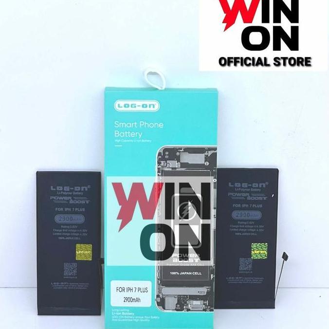 Win On - Baterai Iphone 7 Plus/ Batre Iphone 7+ Double Power Log On