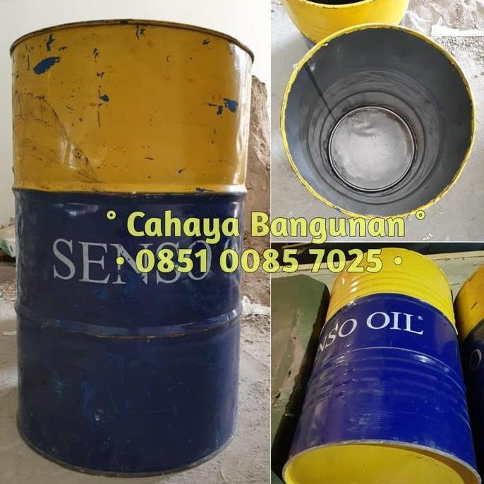 New Item, Tong Jirigen Gentong Drum Kosong Besar Pot Oli Bekas 200 Liter 200Lt
