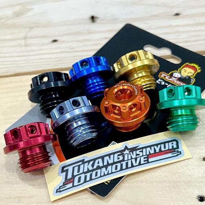 Terlaris, Baut Tutup Oli Mesin Tupaknam Cnc Universal Honda Yamaha