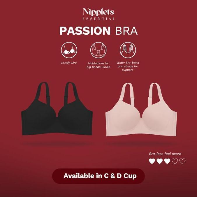 Promo Passion Bra - Full Cup Wired Bra for C-D cup COD