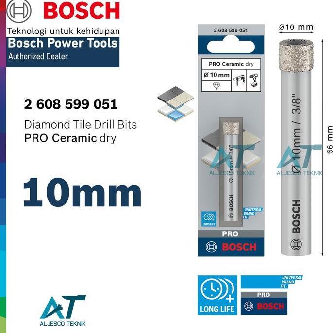 BOSCH HOLESAW MATA BOR 10MM MARMER GRANIT