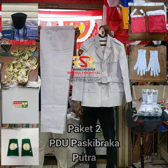 Paket PDU Paskibraka Seragam PDU Paskibraka Setelan PDU Paskibraka Ready Stock Berkualitas
