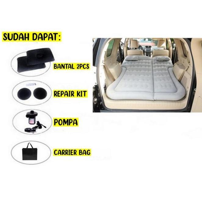 Suv Car Mattres Matras Kasur Tempat Tidur Mobil Angin Penyangga Pisah