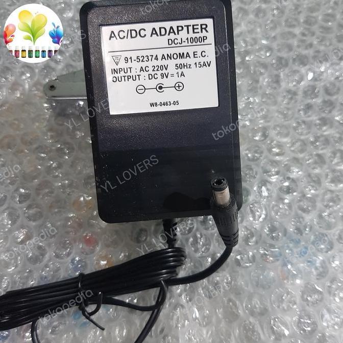 Adaptor 9v 1A / Adaptor 9v 1000mA/ Kenwood 9v/ Trafo 9V