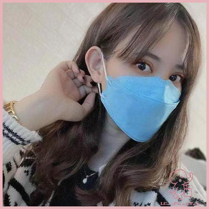 (ORI) KF94 MASK / MASKER KF94 KOREA MODEL 3D ISI 10 PCS 321-225 KECANTIKAN PESTA DEKORASI KOSTUM