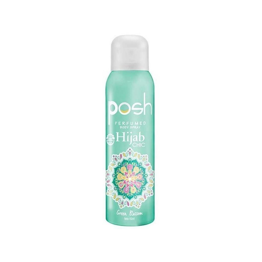 Posh Hijab Spray Cologne Green Blossom Botol 150 ml x2 - Gambar 3
