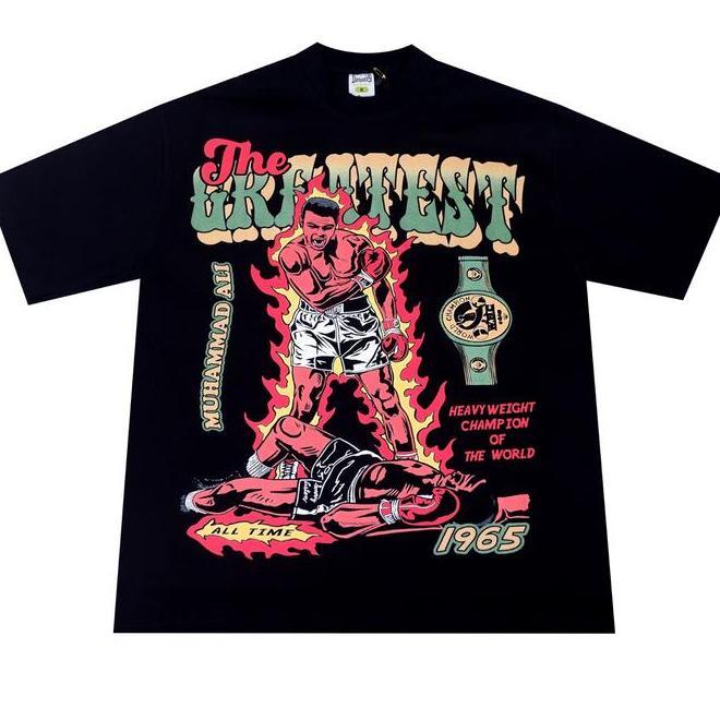 Tshirt Muhammad Ali Oversized Bla Solid Series