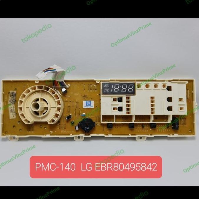 MODUL PCB DISPLAY MESIN CUCI LG FRONT L. EBR804958 FM1071D6 / FM1281D6