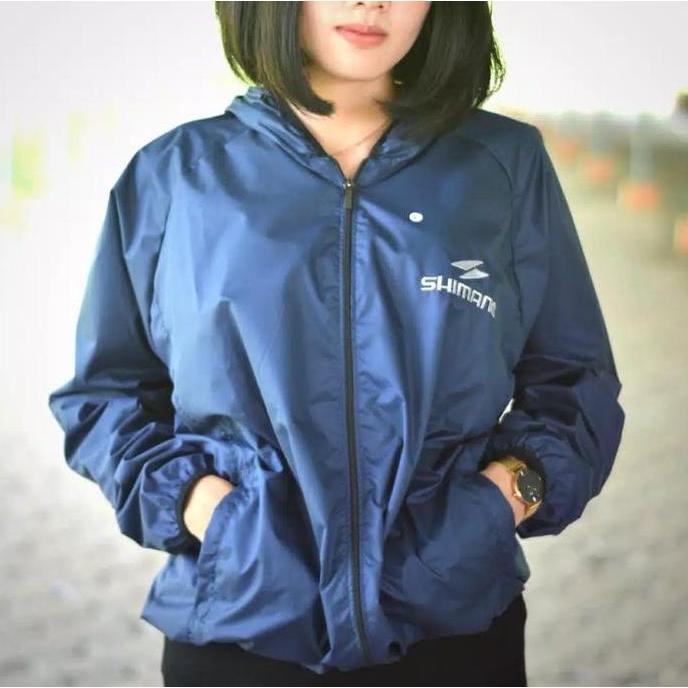 JAKET PARASUT OLAHRAGA PRIA WANITA / JAKET SAUNA / JOGING WINDBREAKER