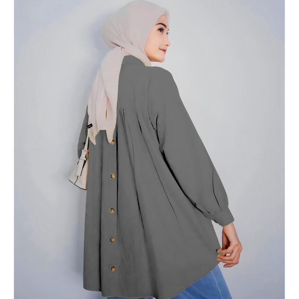 Balldicollection  - Kemeja Wanita Korea Style Kemeja Wanita Oversize Kv Ld120-Ld140Cm/Kemeja Wanita 