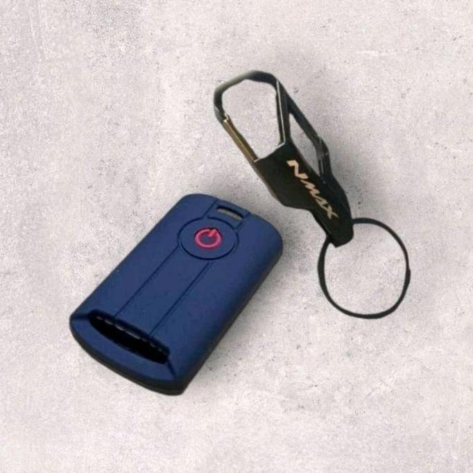 Paket Gantungan Kunci Logo Nmax + Cover Remote Nmax