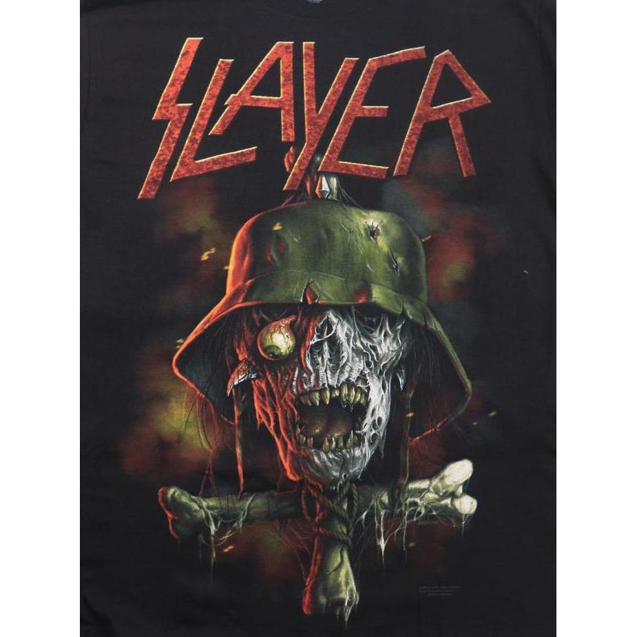 Kaos Baju Tshirt Pria Musik Metal Original SLAYER Nation Na Tour 2013 murah