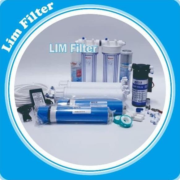 PAKET REVERSE OSMOSIS RO 1000 GPD - MAX 200 GALON PER HARI - MERAKIT SENDIRI
