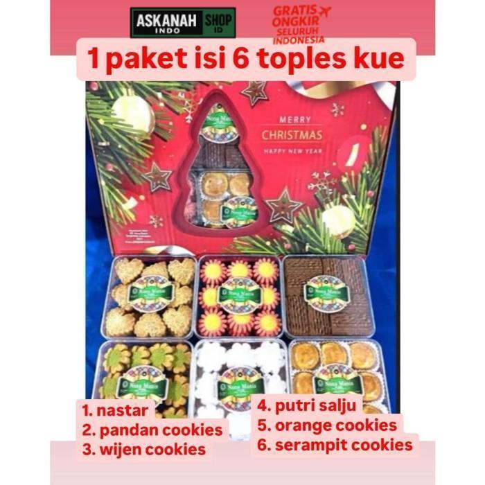 Diskon Kue Natal Hampers Natal Hampers Kue Natal Parcel Kue Natal Paket Kue Natal Isi 6 Kue