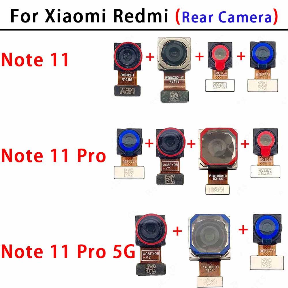 Kamera Belakang Belakang Untuk Xiaomi Redmi Note 11 Pro 5G Note11 Note11Pro Modul Kamera Backside Vi