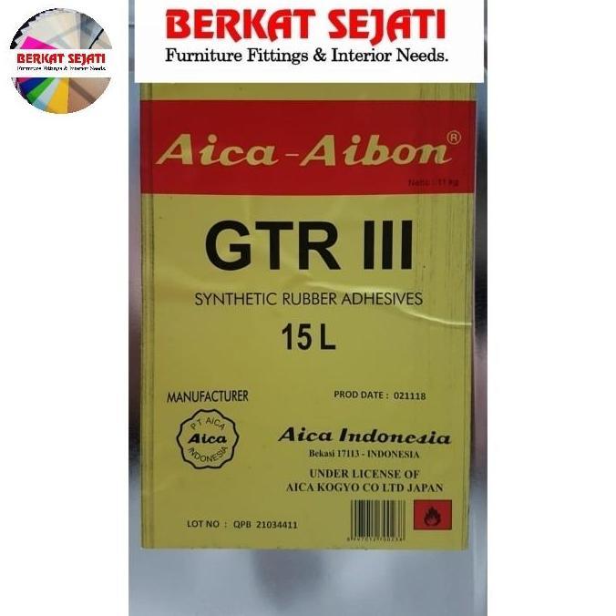 Promo Lem Spray Gtr Iii 3 Aica Aibon 15L / 11Kg Lem Kuning Spray Hpl Fox 168 Cod