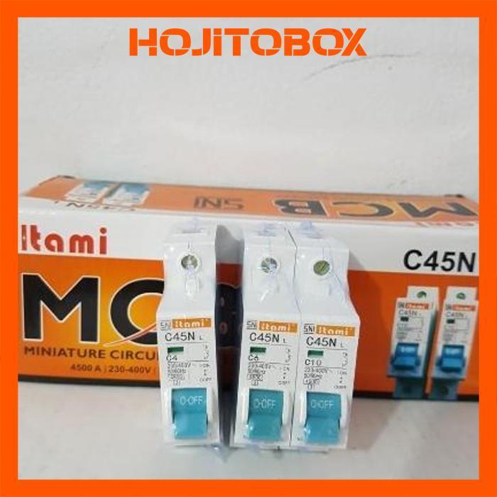 rf-45 MCB ITAMI Murah, MASAKI ITAMI Itami TERMIS/MCB 2A/C2 4A/C4 6A/C6 10A/C10 16A/C16 Premium