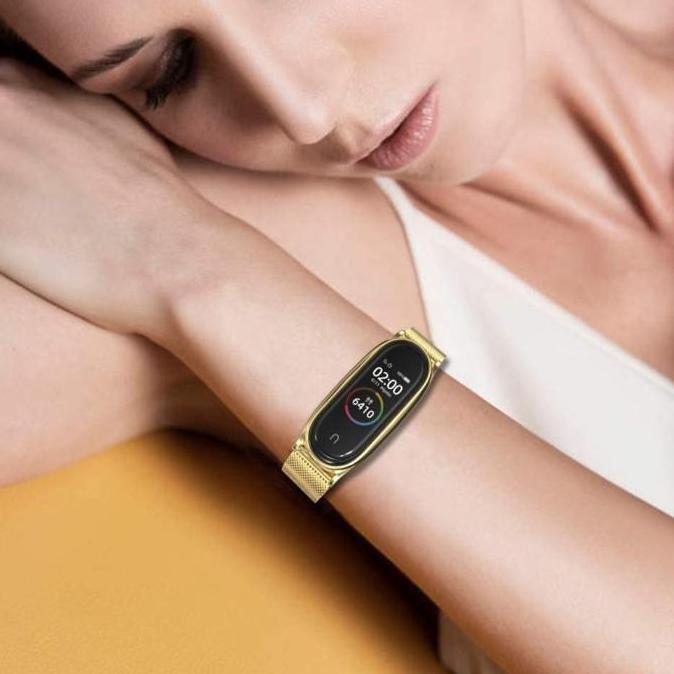 MIJOBS MiBand 5 MILAN TRANSFORMER Stainless Strap Xiaomi Mi Band 5 4 3