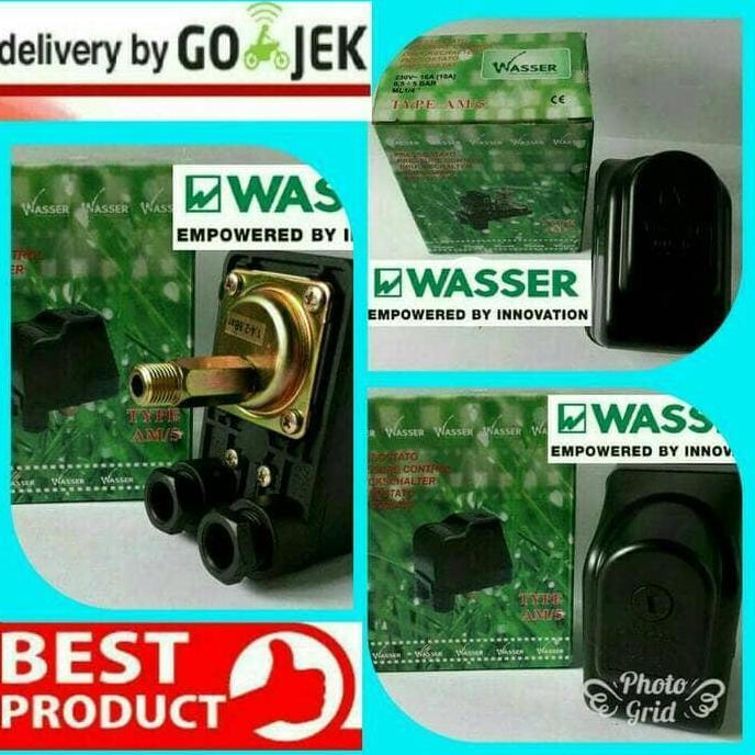 Pressure Switch Am Pompa Jetpump Wasser Otomatis Pressure Control Dea Baru