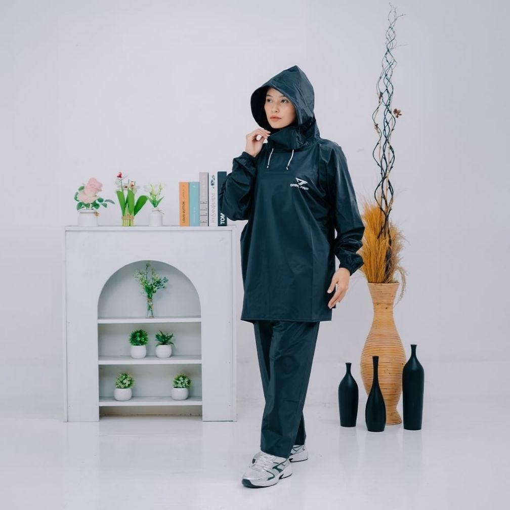 Andreasidu Sumor Duck Dan Hoodie Jas Hujan Original / Pria Wanita Vantta Jas Hujan Warna-Warni Gf21