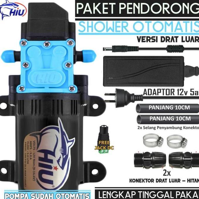 Paket Pompa Pendorong Air Pompa Hiu Single Serbaguna