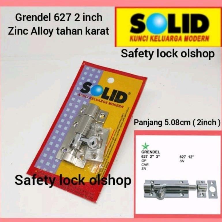 Grendel jendela 627 2" SOLID