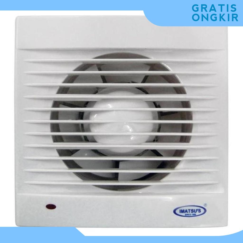 Exhaust Fan 6 Inch Led Penghisap Udara Kecil Wall Tembok Ruangan