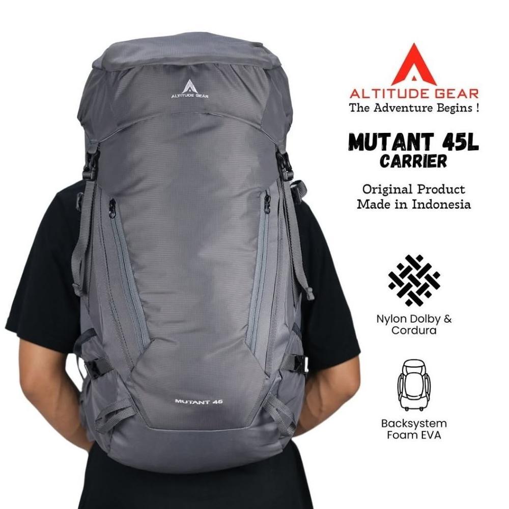 PROMO  Tas Gunung 45 L 50L - Tas Carrier 45L 50L Altitude Gear Mutant 45L Free Raincover - Tas Carri