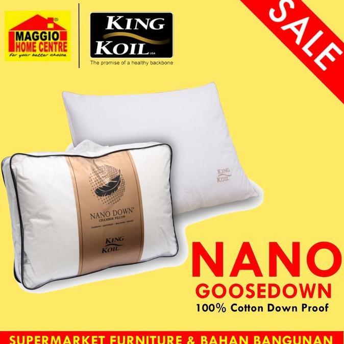 Bantal King Koil - Bantal Bulu Angsa - Nanochamber Pillow - King Koil