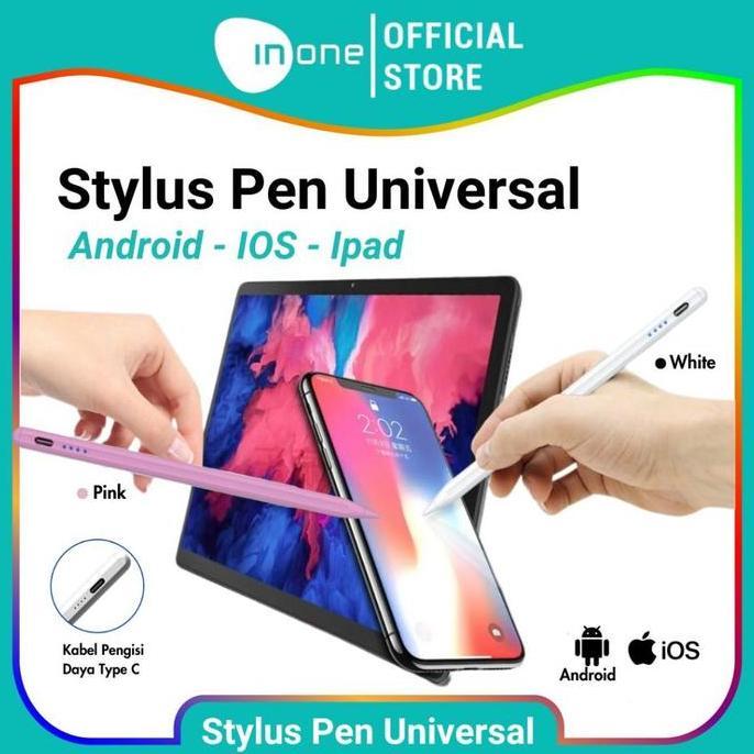 Barkajule_ - INONE Stylus Pen Drawing Pen Universal Android iOS Tablet Microsoft