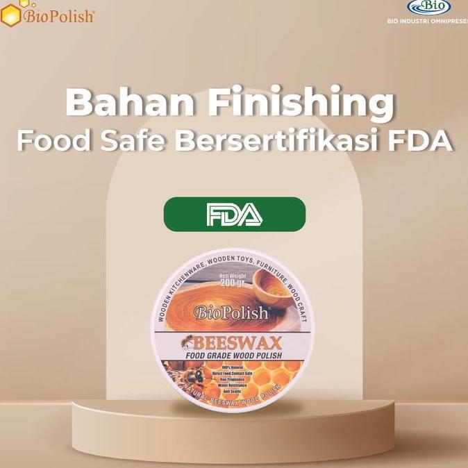 Perawatan Kayu Biopolish Beeswax 200g