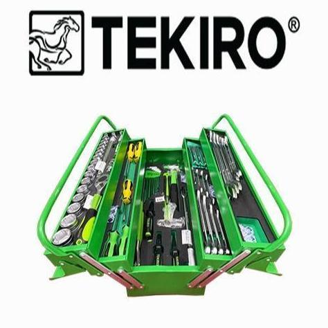 Set Alat Tool Box Tekiro 66 pcs untuk Pekerjaan Mekanik