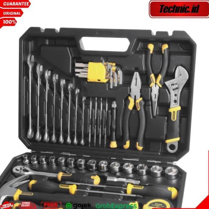 Tool Kit Set Tool Box Krisbow Set 78 Pcs Set Perkakas Mekanik Serbaguna Kunci Set Multipurpose Hand 