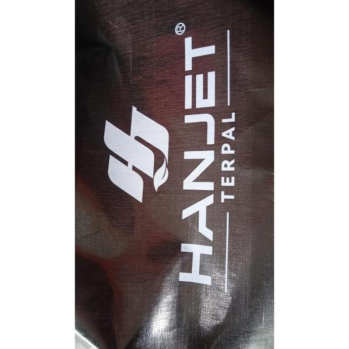 Terpal Plastik A12 ukuran 6x8 Hitam Hitam