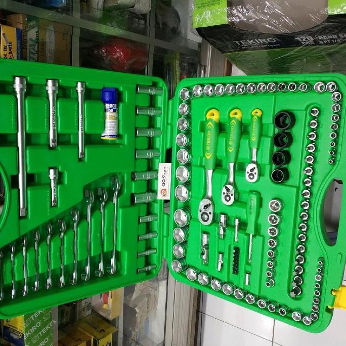Kunci sok set 120 pcs TEKIRO - Paket lengkap