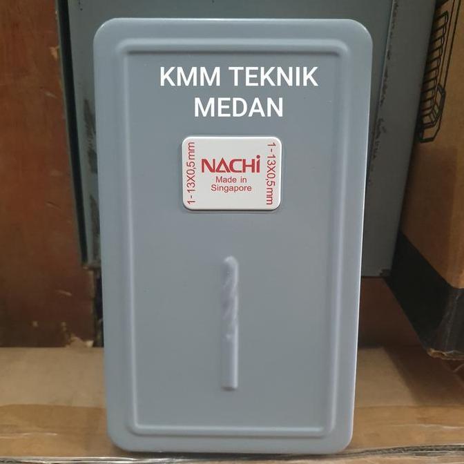 MATA BOR BESI SET NACHI 1 - 13 MM 1MM SAMPAI 13MM DRILL BIT SET