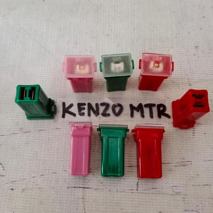 FUSE SEKRING PUSAT KOTAK PANJANG 30A 50A GLN