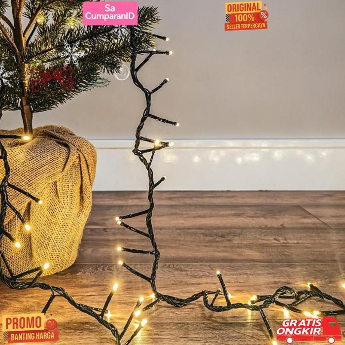 Berkualitas Lampu Natal Led 100 Warm White Kualitas-Lampu Pohon Natal-Led Natal