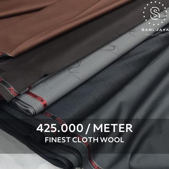 Kain Bahan Jas & Celana Wedding Finest Cloth Wool Henry Winston