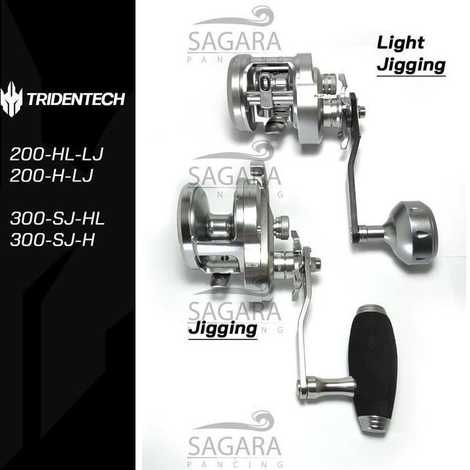 Reel Tridentech Silver Rays OH Reel Pancing Over Head Reel OH