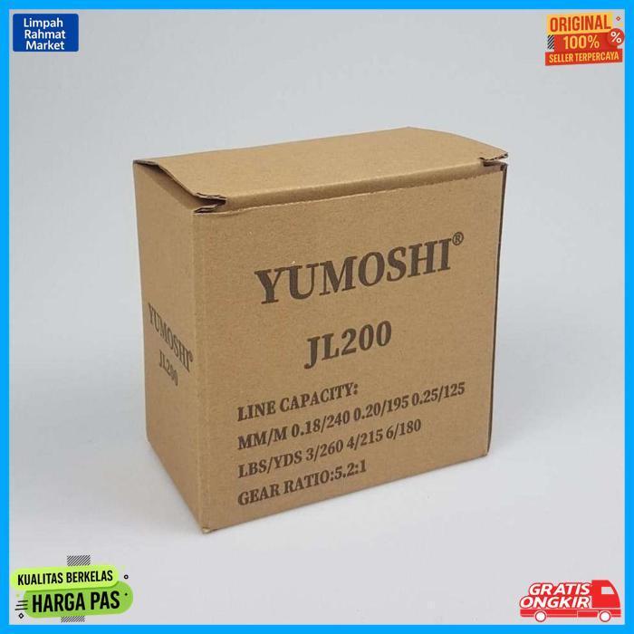 Quality Yumoshi Ril/Reel Pancing Spinning 3+1 Ball Bearing 5.2:1 Yumoshi Ril/Reel Pancing Spinning 3